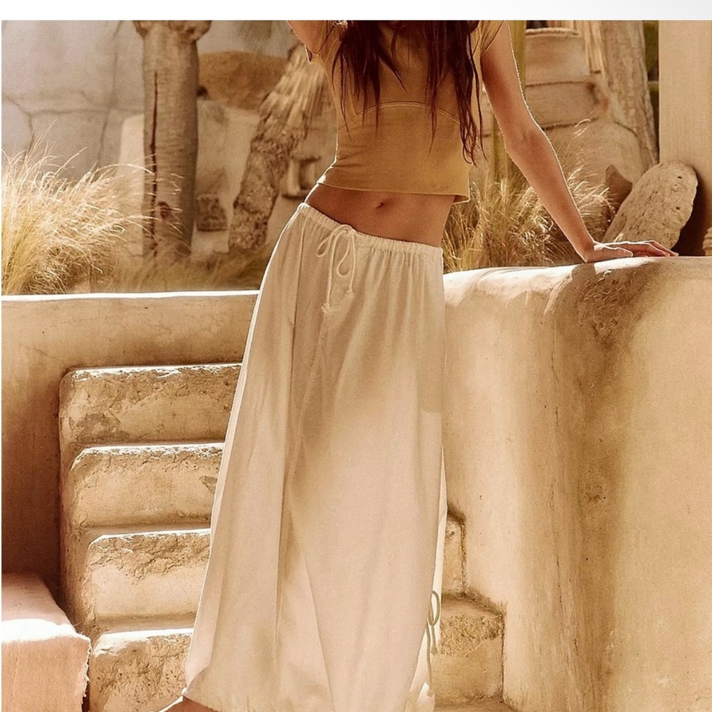 NWT Free People Picture Perfect Parachute Skirt - Picture 2 of 2